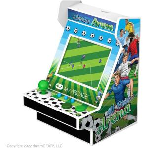MY ARCADE Data East Hits Nano Player – 4.5″ Fully Playable Portable Mini Arcade Machine with 208 Retro Games, 2.4″ Screen Color Display(All Star Arena)