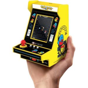 MY ARCADE Data East Hits Nano Player – 4.5″ Fully Playable Portable Mini Arcade Machine with 208 Retro Games, 2.4″ Screen Color Display(Pac Man)