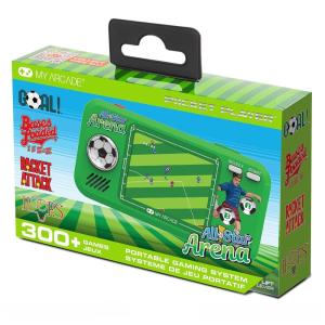 My Arcade All Star Arena Pocket Player- Sports Game Console with 307 Retro Games, Basketball, Soccer, Baseball(All Star Arena)