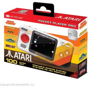 My Arcade Ms. Pac-Man Pocket Player Pro: Officially Licensed, Fun Retro Games, Portable Video Game, 2.75″ Color Display, Ergonomic Design(Atari)