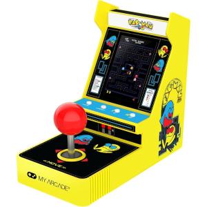My Arcade Pac-Man Joystick Player:Officially Licensed Retro Gaming Console, 2 Game Modes Classic Arcade Machine(Pac-Man)