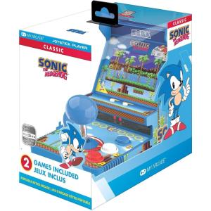 My Arcade Pac-Man Joystick Player:Officially Licensed Retro Gaming Console, 2 Game Modes Classic Arcade Machine(Sonic)