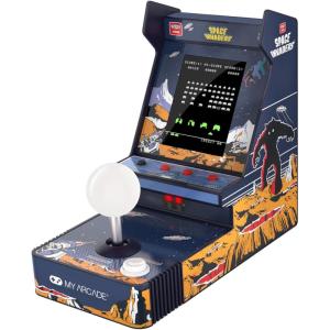 My Arcade Pac-Man Joystick Player:Officially Licensed Retro Gaming Console, 2 Game Modes Classic Arcade Machine(Space Invaders)