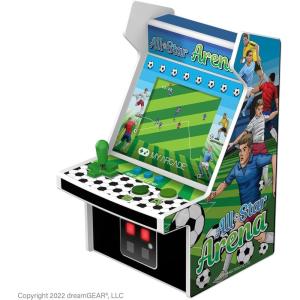 My Arcade Space Invaders Micro Player: Mini Arcade Machine Video Game, Fully Playable, 6.75″ Collectible Premium Edition(All Star Arena)