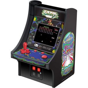 My Arcade Space Invaders Micro Player: Mini Arcade Machine Video Game, Fully Playable, 6.75″ Collectible Premium Edition(Galaga)