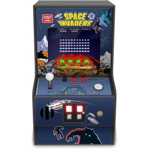 My Arcade Space Invaders Micro Player: Mini Arcade Machine Video Game, Fully Playable, 6.75″ Collectible Premium Edition(Space Invaders)