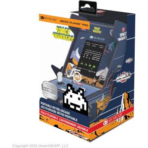 My Arcade Super Street Fighter II Micro Player Pro: Retro Arcades 2 Games in 1, Portable Game, 6.75″ Arcade Machine, Video Game Collectible(Space Invaders)
