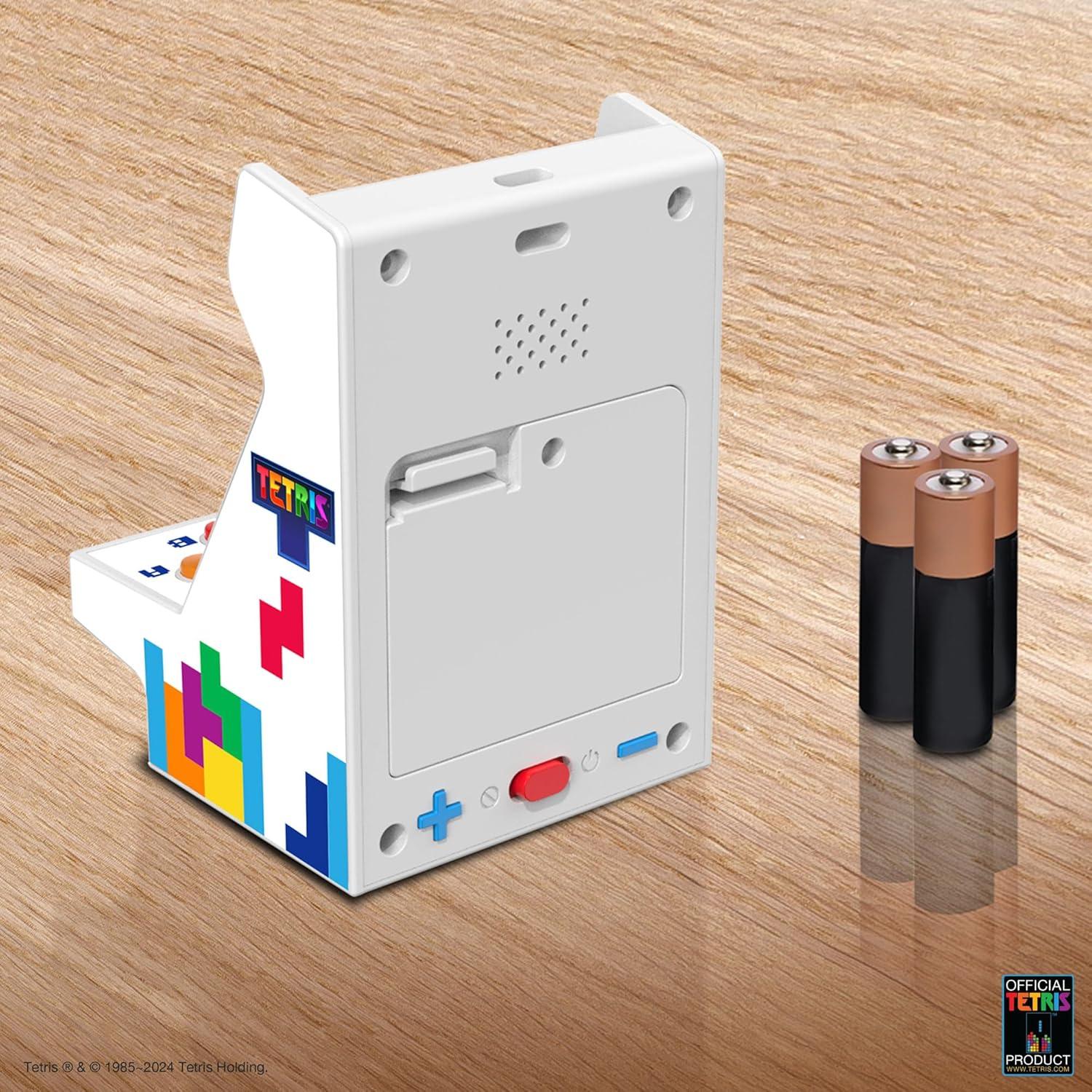 image:imageMY ARCADE Tetris Pico Player 37quot Fully Playable Portable Tiny Arcade Machine with 101 Retro Games 2quot Screen Color Display Small