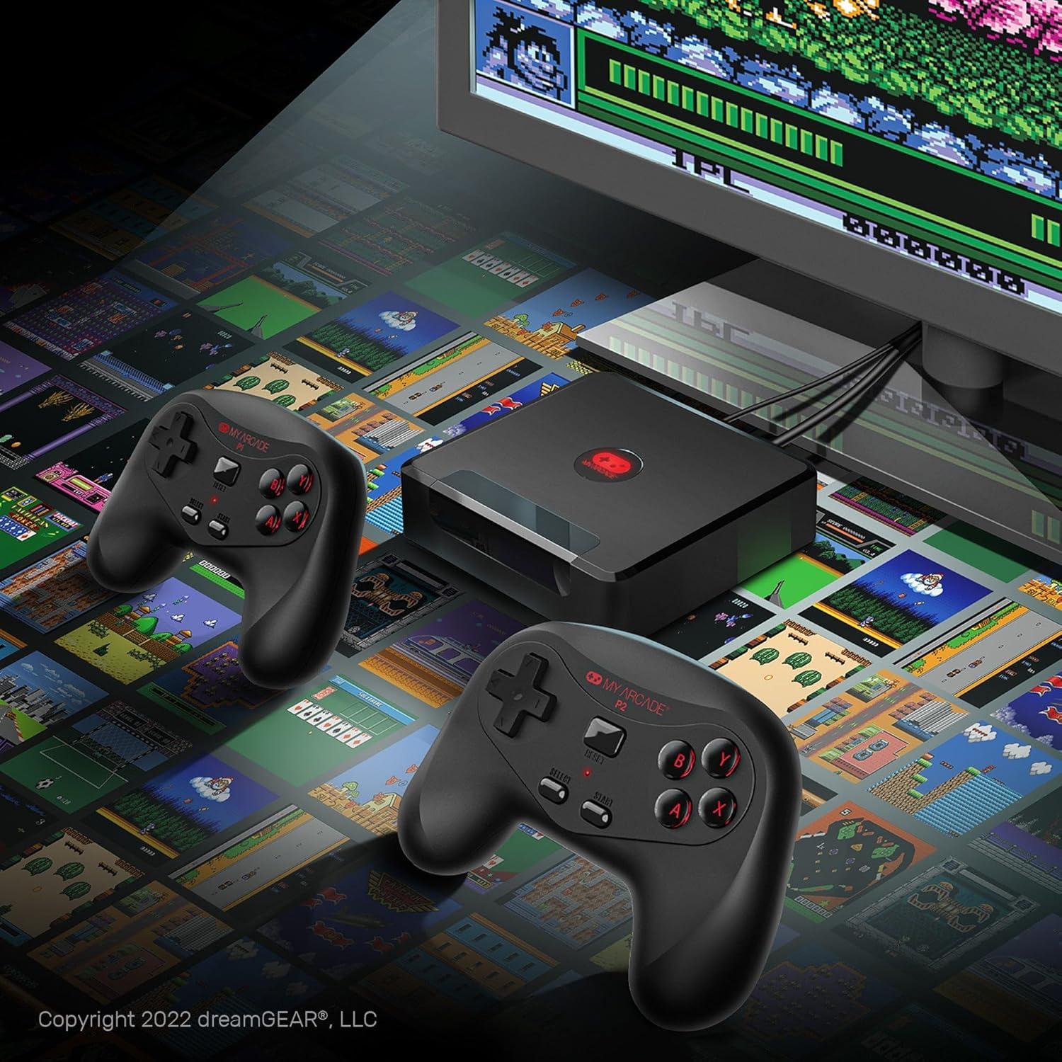 image:imageMy Arcade GameStation Wireless HD Data East Video Game Console with Over 250 Games DGUNL4144 Plug and Play