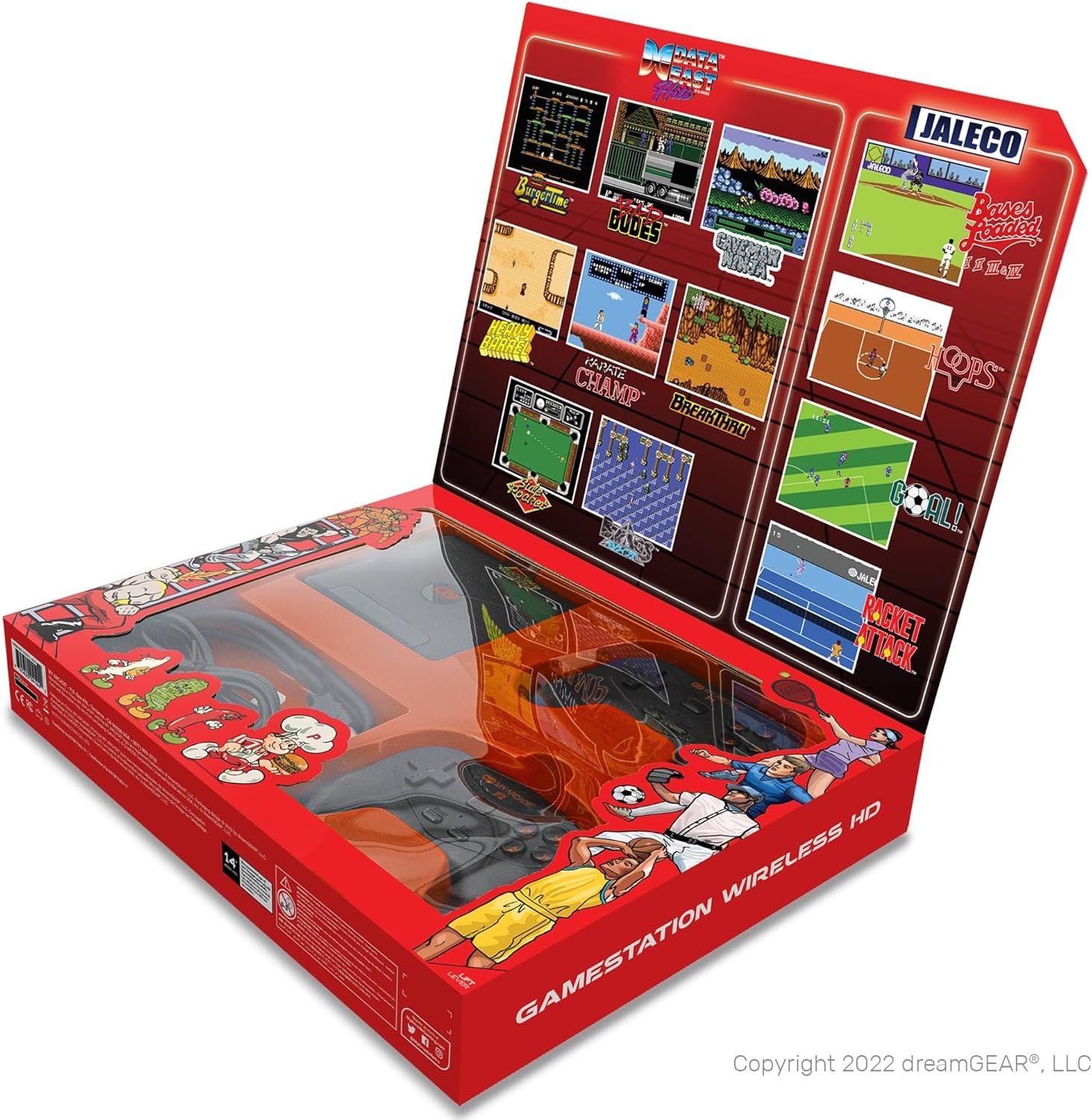 image:imageMy Arcade GameStation Wireless HD Data East Video Game Console with Over 250 Games DGUNL4144 Plug and Play