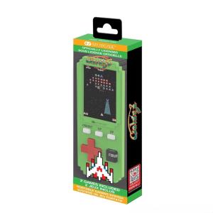 My Arcade Ms. Pac-Man Pixel Pocket Pro: Officially Licensed Ms. Pac-Man Video Game, Portable Keychain Arcade(Galaga)