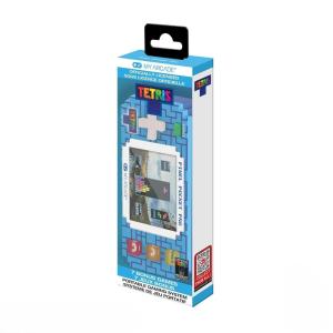 My Arcade Ms. Pac-Man Pixel Pocket Pro: Officially Licensed Ms. Pac-Man Video Game, Portable Keychain Arcade(Tetris)