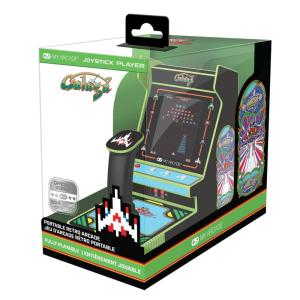 My Arcade Galaga Joystick Player : Officially Licensed Galaga and Galaxian Video Game Console, Fun Portable Mini Game 3.2″ Full Color Display